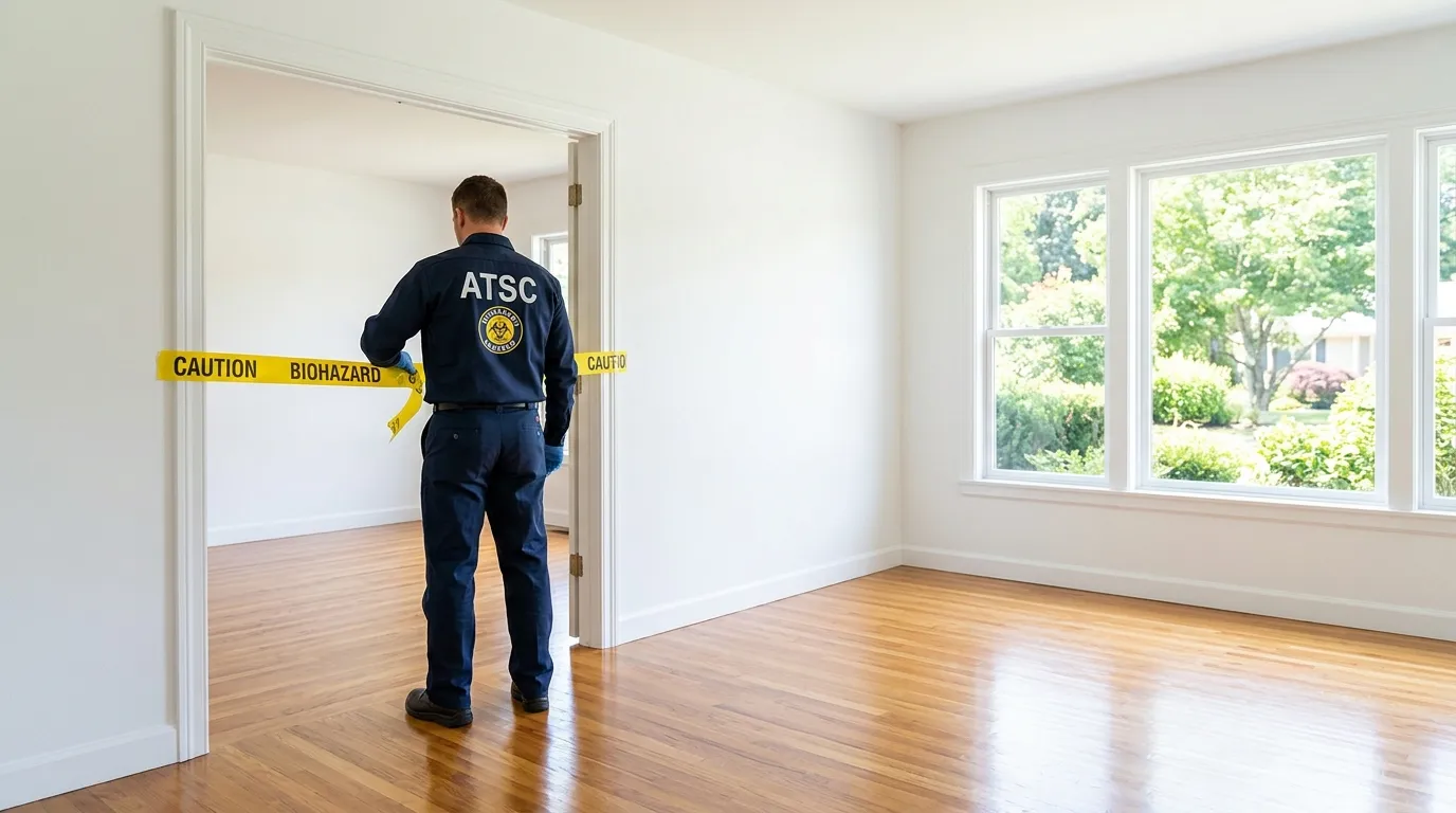 Certified biohazard cleanup crew performing Trauma Scene Cleanup in Nanakuli